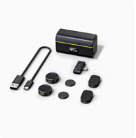 Microphone sans fil à clipser de type C le plus vendu pour la réduction du bruit, pour l'équipement d'enregistrement et de diffusion en direct professionnel