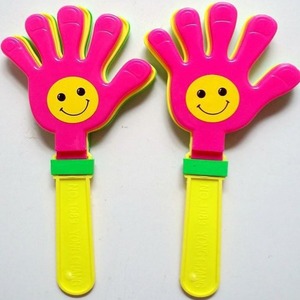 Applauso a Mano in Plastica Grande 28CM con Design Facciale, Nuovo Materiale, Vendita all'Ingrosso - Product Image 3