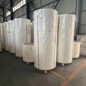 ราคาขายส่ง กระดาษม้วนก้นถ้วย เป็นมิตรกับสิ่งแวดล้อม เคลือบ PE พร้อมโลโก้สั่งทำ สำหรับถ้วยไอศกรีม ชานม วัตถุดิบสำหรับทำก้นถ้วย - Product Image 3