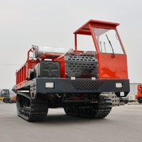 Camion benne à chenilles Capacité de 5 tonnes pour les plantations de palmiers et de caoutchouc sur terrain montagneux