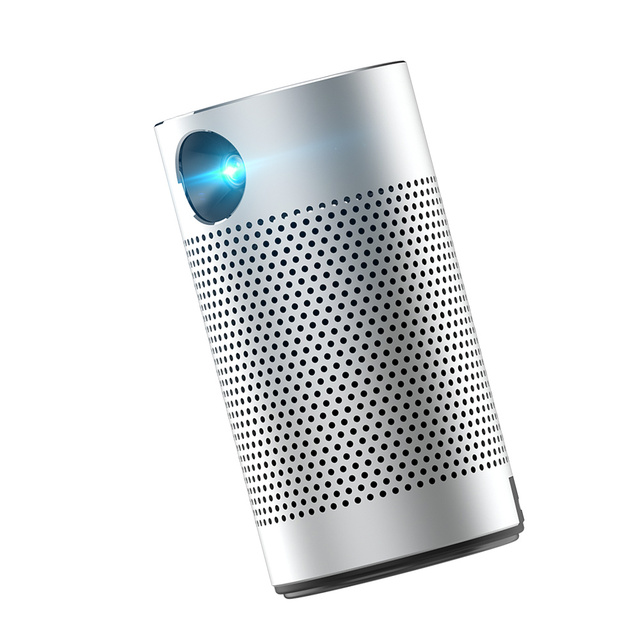 For P7 Pico Mini Smart Android LCD LED Pocket Portable WiFi Mobile Projector Built-in Battery 4K Speakers for Home Cinema