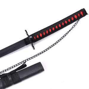 Espada Zanpakuto Japonesa de Ichigo Kurosaki, <span class=keywords><strong>Tres</strong></span> Generaciones, Zhanyue Crescent, Accesorios de Disfraces, Espada de Anime - Product Image 4