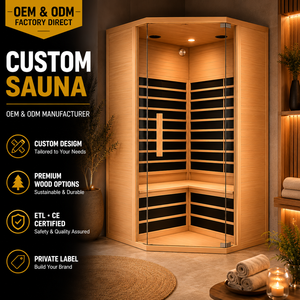 Esquina Interior Personalizada con Infrarrojos HG, con Ensamblaje Modular para Hogares, Hoteles y Proyectos de Bienestar - Product Image 1