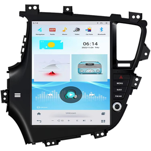 Navegación GPS inteligente <span class=keywords><strong>Android</strong></span> 11 Car Video Pantalla de 12,9 pulgadas Soporte <span class=keywords><strong>Bluetooth</strong></span> para KIA K5/Optima 2011-Manual A/C - Product Image 1