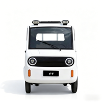 Vente directe d'usine, camionnette électrique à 4 roues, 1000W, 2 portes, 2 sièges, simple cabine, autonomie NEDC 101-200 km, 40 km/h