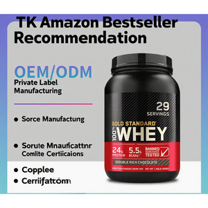 Integratore Proteico OEM per lo Sviluppo Muscolare, Nutrizione Sportiva, Polvere di Proteine del Siero di Latte 899g per Adulti - Product Image 4