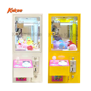 เครื่องเกมกรงเล็บ LED ขนาดเล็กสำหรับ<span class=keywords><strong>ของเล่น</strong></span>ตุ๊กตาสัตว์ของขวัญรางวัลเหรียญโทเค็น - Product Image 1