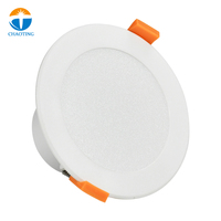 Controles de aplicaciones inteligentes Led Embedded Rgb Downlight Interior Ocio Iluminación Plano Instalación Foco