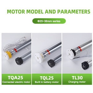 ZSTARR Dc 12v 120v 50mm Smart Home Electric Motorized Accessory Aluminium Tubular <strong>Motor</strong> for Window Roller Blinds Shades <strong>Curtain</strong> - Product Image 6