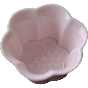 <b>Ceramic</b> Fruit <b>Plate</b> Flower Shape Porcelain Small Tea Snack Dish Household Dessert Pastry <b>Plate</b> Party Use - Product Image 5