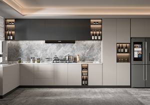 Gabinetes <span class=keywords><strong>de</strong></span> <span class=keywords><strong>Cocina</strong></span> <span class=keywords><strong>de</strong></span> Madera Hechos a Medida, Juego <span class=keywords><strong>de</strong></span> Gabinetes <span class=keywords><strong>de</strong></span> <span class=keywords><strong>Cocina</strong></span> Modernos, Sistema <span class=keywords><strong>de</strong></span> Almacenamiento Integrado para <span class=keywords><strong>Cocina</strong></span> - Product Image 2