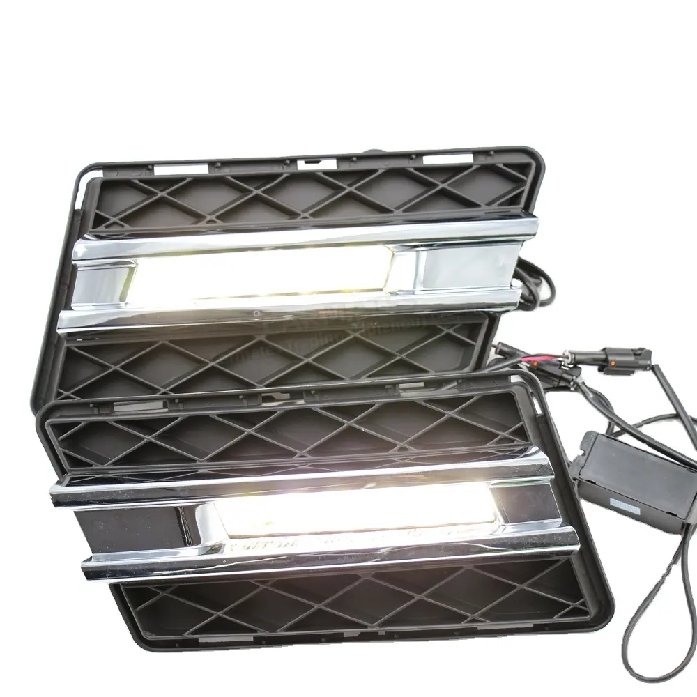 CARMATES מכירה לוהטת מוצרי 2023 led DRL בשעות היום ריצת אורות ערפל אורות לנץ W204 GLK סדרת 2008 - 2012