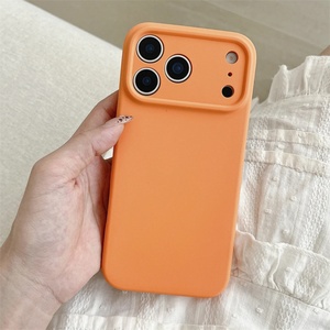 เคสซิลิโคนเหลวปุ่มสัมผัส AI เลนส์กล้องแบบบูรณาการเคสรวมทุกอย่างสำหรับ iPhone 17 16 PRO MAX - Product Image 6