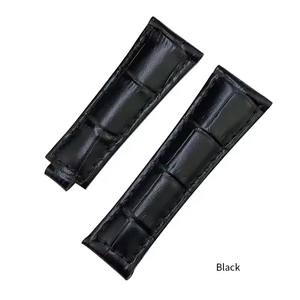 <span class=keywords><strong>Bracelet</strong></span> <span class=keywords><strong>pour</strong></span> Rolleex DAYTONA <span class=keywords><strong>Bracelet</strong></span> en <span class=keywords><strong>cuir</strong></span> de veau Accessoires <span class=keywords><strong>Bracelet</strong></span> étanche 20mm Noir Marron <span class=keywords><strong>Bracelet</strong></span> de montre 20mm - Product Image 2