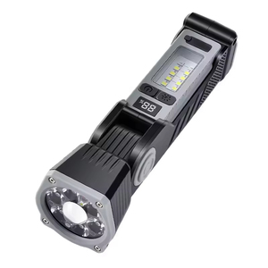 Multifunctional <b>Rechargeable</b> Emergency Car Repair Flashlight <b>LED</b> <b>Working</b> <b>Light</b> with Strong Magnetic Hook for Outdoor Indoor - Product Image 1