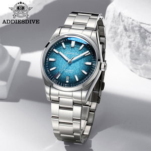 Reloj ADDIESDIVE AD2531 Premium para Hombre, Cristal Mineral K1, Reloj de Lujo con Correa de Caucho Florine y Acero Inoxidable - Product Image 5