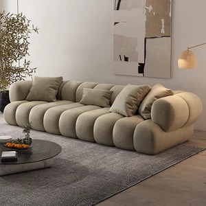 Ghế sofa sang trọng phòng khách sofa giường đồ nội thất nhà phòng chờ sofa cắt đặt sang trọng ngồi có thể ngả sofa ý rắn gỗ - Product Image 5