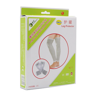 Kangzhu <b>Leg</b> <b>Warmers</b> Grey Cotton Far-Infrared Heating MLXL For <b>Legs</b> Cold Protection - Product Image 2