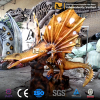 Mon Dino FAW001, décoration d'Halloween, dragon animatronique en caoutchouc, à vendre