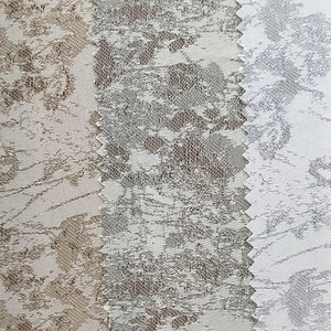 Tela de cortina jacquard personalizada de poliéster de alta calidad, color blanco <span class=keywords><strong>y</strong></span> negro - Product Image 5
