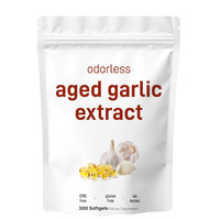 Complément alimentaire pour la santé cardiaque et le soutien immunitaire pour adultes, capsules molles à l'ail, extrait d'ail vieilli