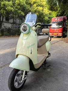 Cerdas dua roda 60v 1000w sportbike Motor Retro bulat ringan indah berat dirancang sepeda Motor listrik untuk penjualan - Product Image 3