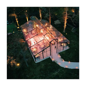 Transparent Aluminium Wedding Glass Heavy Duty Party Luxury <strong>Tents</strong> for Events Outdoor 200 People <strong>Tent</strong> for Events - Product Image 2