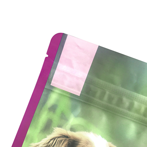 Saco Flexível para Ração de Cães com Abertura Fácil, Fita de Rasgar, Zíper Reutilizável, À Prova de Umidade, Vedação Antivazamento, Design Personalizado Aceito para Leite e Gelatina - Product Image 3