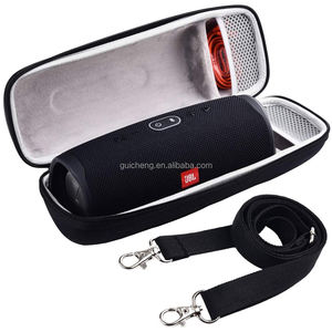 Étui EVA compatible avec <span class=keywords><strong>JBL</strong></span> <span class=keywords><strong>Charge</strong></span> <span class=keywords><strong>5</strong></span> haut-parleur étanche sans fil portable, pochette de rangement de voyage pour câble USB et chargeur - Product Image 1