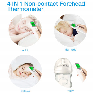 Nhiệt Kế Hồng Ngoại Kỹ Thuật Số Không Tiếp Xúc Với Nhiệt Kế CE ISO Phê Duyệt Y Tế Termometro Kỹ Thuật Số Hồng Ngoại Trán Tai Nhiệt Kế Kỹ Thuật Số - Product Image 3