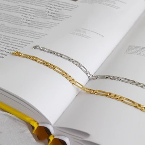 Pulsera de tenis, joyería de plata de ley 925, cadena de tenis, cadena de eslabones lisos planos, joyería ostentosa para Unisex - Product Image 2