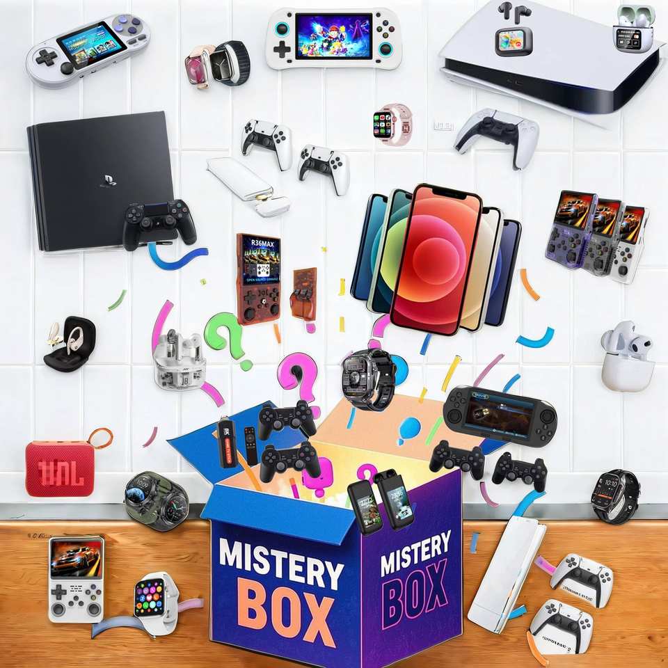 Mystery Box Gadgets Packaging - Unisex Gift Boxes for Toys and ...