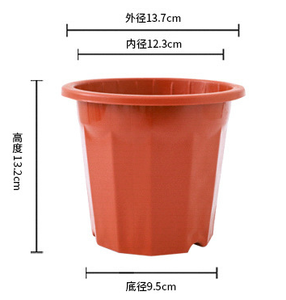 小さな庭のための300個パックのプラスチック製の苗床植木鉢花苗スターターポット - Product Image 1