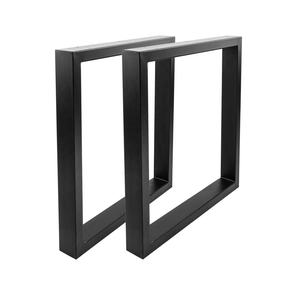 Caballete trapezoidal <span class=keywords><strong>de</strong></span> hierro para niños, moderno trípode chino <span class=keywords><strong>de</strong></span> Color negro mate, decoración <span class=keywords><strong>de</strong></span> tubos <span class=keywords><strong>de</strong></span> acero, patas <span class=keywords><strong>de</strong></span> mesa - Product Image 1