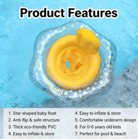 Nouveau siège de bain gonflable pour bébé en PVC écologique, adapté aux enfants de 0 à 6 ans