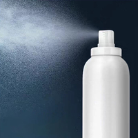 Personnalisation 120ml 150ml PET Egg Baby Button, flacon pulvérisateur, flacon pulvérisateur en plastique blanc pour salon de coiffure, barbier, brume fine