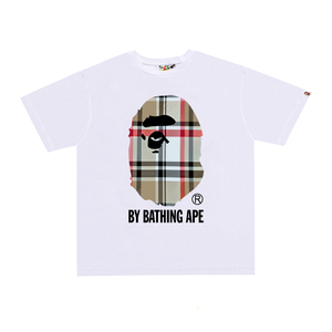 Camiseta Bapees de Diseño con Estampado de Letras, Versión <span class=keywords><strong>1</strong></span>:<span class=keywords><strong>1</strong></span> de Alta Calidad, Disponible en Stock, Moda Masculina, Camiseta Bapees Estampada de Tendencia 2026 - Product Image 1