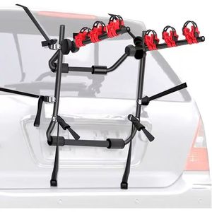 <span class=keywords><strong>Support</strong></span> de vélo pour voiture, porte-vélos arrière vertical, noir et rouge, pour voiture - Product Image 2