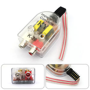 Convertisseur d'impédance haute vers basse universel pour voiture STWEI 12V, convertisseur de haut-parleur vers ligne RCA, pièces et accessoires de haute qualité - Product Image 3