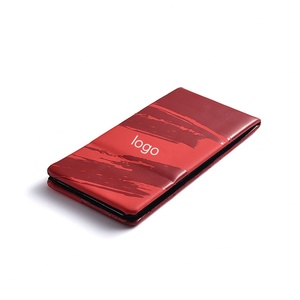 Red Color Women Gift <b>Rectangle</b> Silkscreen Folding Type Tabletop <b>Mirror</b> - Product Image 3