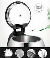 Bouilloire électrique sans fil en acier inoxydable 1,8 L avec arrêt automatique et protection contre l'ébullition à sec pour usage domestique et hôtelier, certifiée CE CB