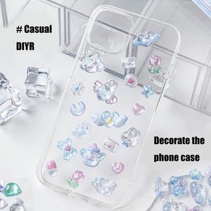 Bán buôn không thấm nước đầy màu sắc trang trí tùy chỉnh dán vinyl PVC dễ thương Mini 3D Puffy Sticker - Product Image 5