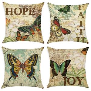 Funda de Almohada Decorativa con Estampado Digital, Funda de Cojín para Sofá, Decoración Floral para el Hogar, Almohada Interior - Product Image 3