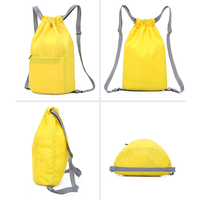Usine personnalisé cordon sac à dos sac toile oxford sacs Logo personnalisé couleur impression cordon Fitness sport Yoga stockage