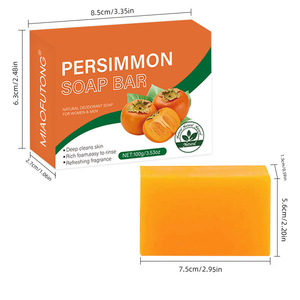 <span class=keywords><strong>Savon</strong></span> corporel désodorisant naturel au kaki pour hommes et femmes, <span class=keywords><strong>savon</strong></span> pour les mains désodorisant biologique - Product Image 3