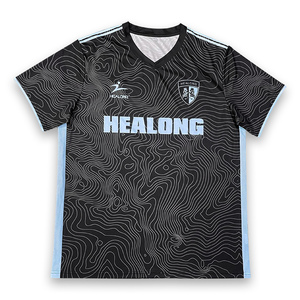 High Quality Breathable <b>Soccer</b> Teamwear Sublimation Print Football Uniforms Short Sleeve - Product Image 5