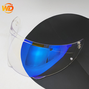 Nouvelle visière de remplacement pour casque intégral HJ-33 I90 - Écran miroir multicolore <span class=keywords><strong>Iridium</strong></span> anti-UV anti-rayures pour moto - Product Image 6
