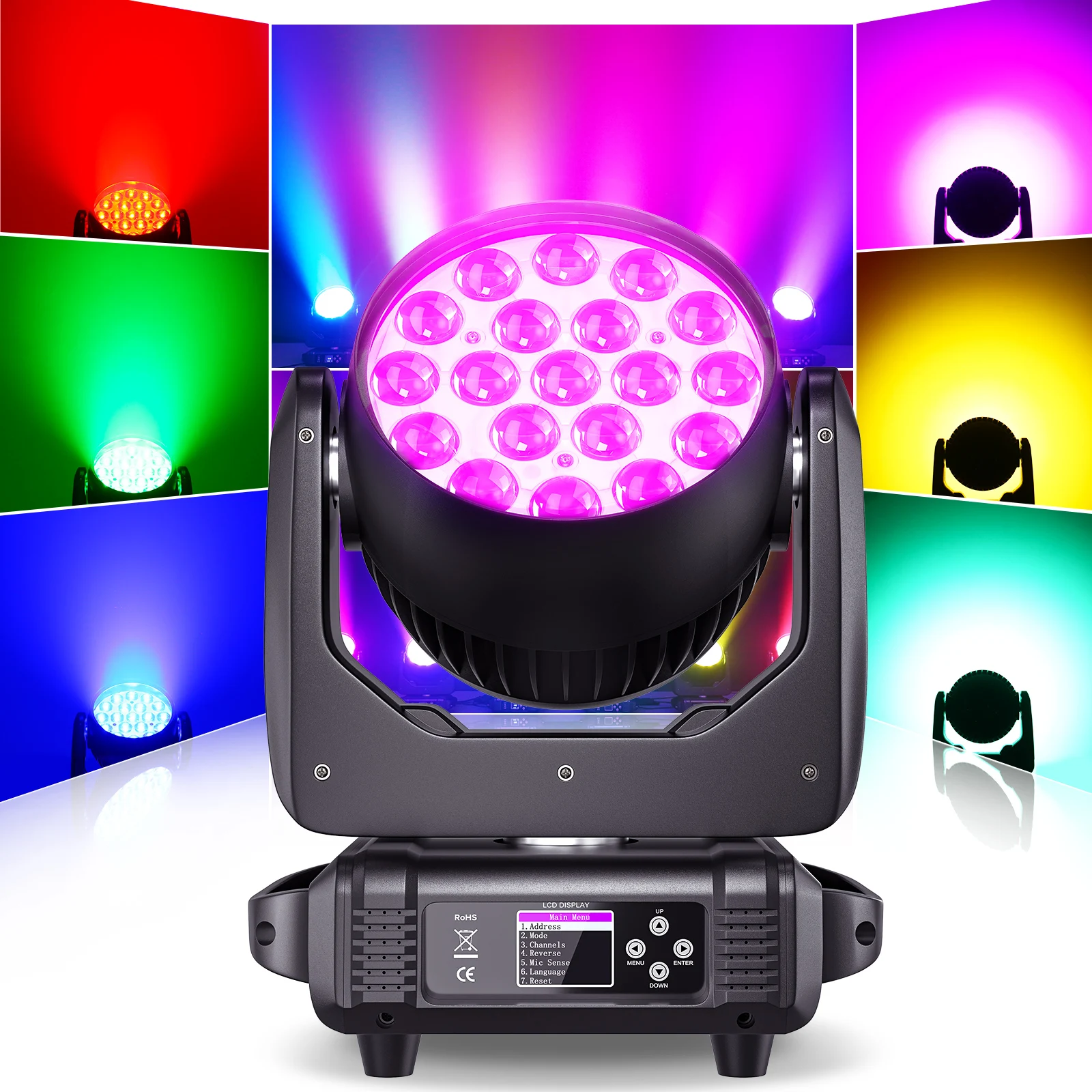 ムービングライト送無2台ROBEshow lighting ledwash136 ZX16 Accent and Landscape Light | HK Lighting