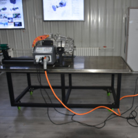 Plataforma de Entrenamiento Profesional para Desmontaje de Motor de Tracción NEV de Metal, Kit de Ensamblaje de Tren Motriz EV, Capacidad de Carga de 1.2 Toneladas, Educativa