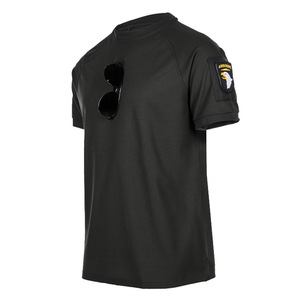 T-shirts d'entraînement pour hommes en maille unie imprimée sérigraphiée - Manches courtes, respirants, anti-plis, séchage rapide - Product Image 6